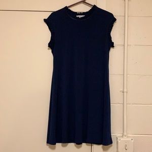 Annalee + Hope navy ruffle dress size L